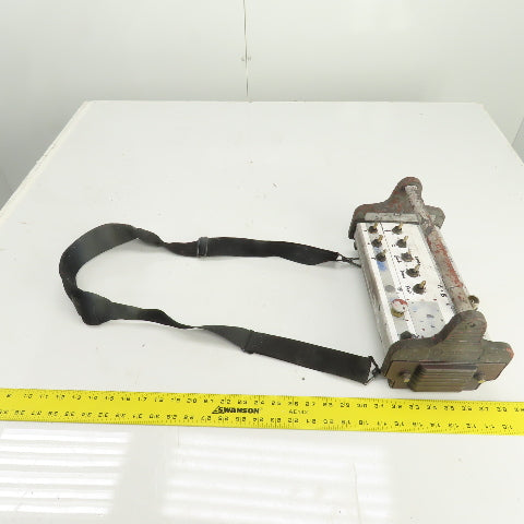 Magnetek 175-01481 Telemotive SLTX Remote Crane Controller Transmitter W/Strap