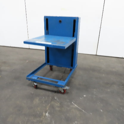 T & S ETS-460 20" x 20" Self Rising Elevating Ergonomic Spring Positioning Cart