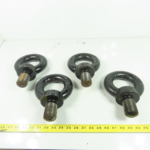 SWL/3.4T NO.42 Machine Lifting Steel Eye Bolts NC 98 Lot Of 4