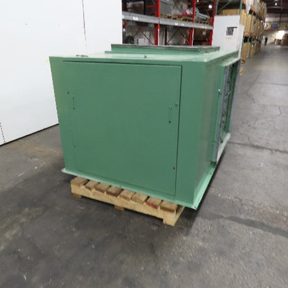 55" x 69" Air Compressor Air Intake Assembly 36" Auto Close Louvers