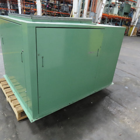 55" x 69" Air Compressor Air Intake Assembly 36" Auto Close Louvers