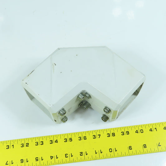 HMI Pendant Support Arm 90° Elbow 62mm x 62mm Set Screw Type