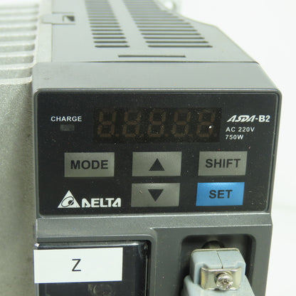 Delta ASD-B2-0721-B 3Ph Servo Drive 230V 50/60Hz 3.66A Input 110V 2.1A Output