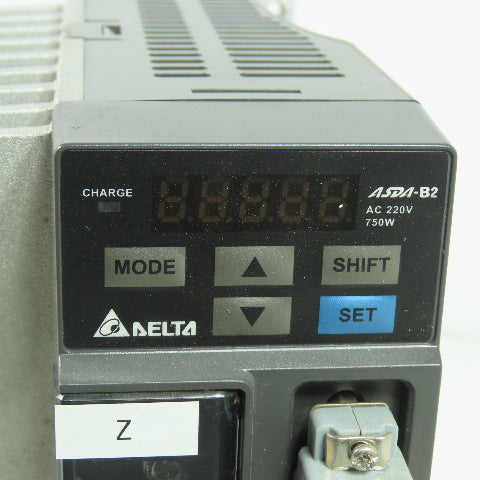 Delta ASD-B2-0721-B 3Ph Servo Drive 230V 50/60Hz 3.66A Input 110V 2.1A Output