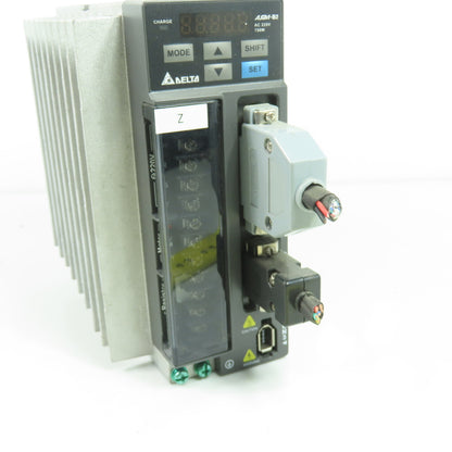 Delta ASD-B2-0721-B 3Ph Servo Drive 230V 50/60Hz 3.66A Input 110V 2.1A Output