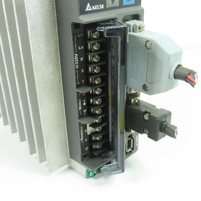 Delta ASD-B2-0721-B 3Ph Servo Drive 230V 50/60Hz 3.66A Input 110V 2.1A Output