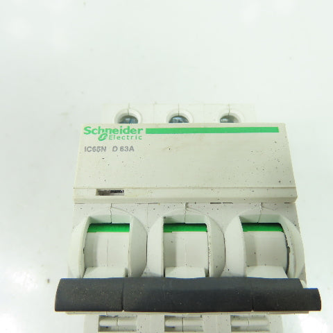 Schneider Electric IC65N D 63A Miniature Circuit Breaker 400V 50/60Hz