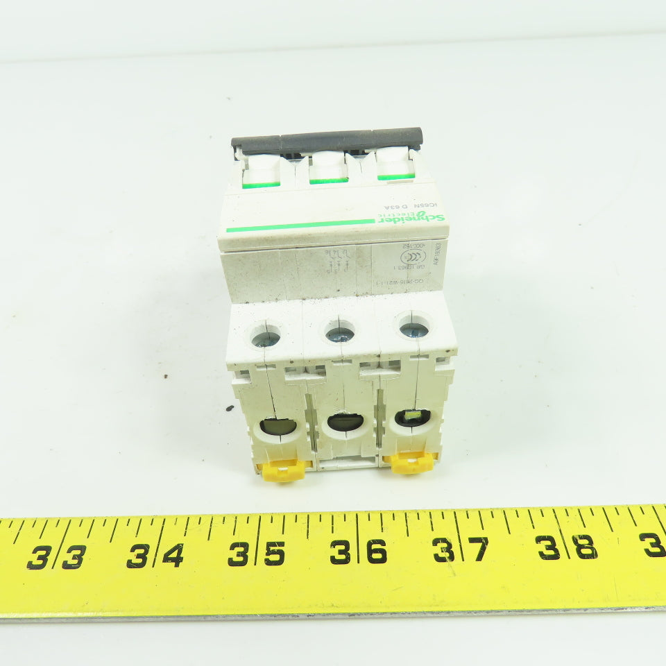Schneider Electric IC65N D 63A Miniature Circuit Breaker 400V 50/60Hz