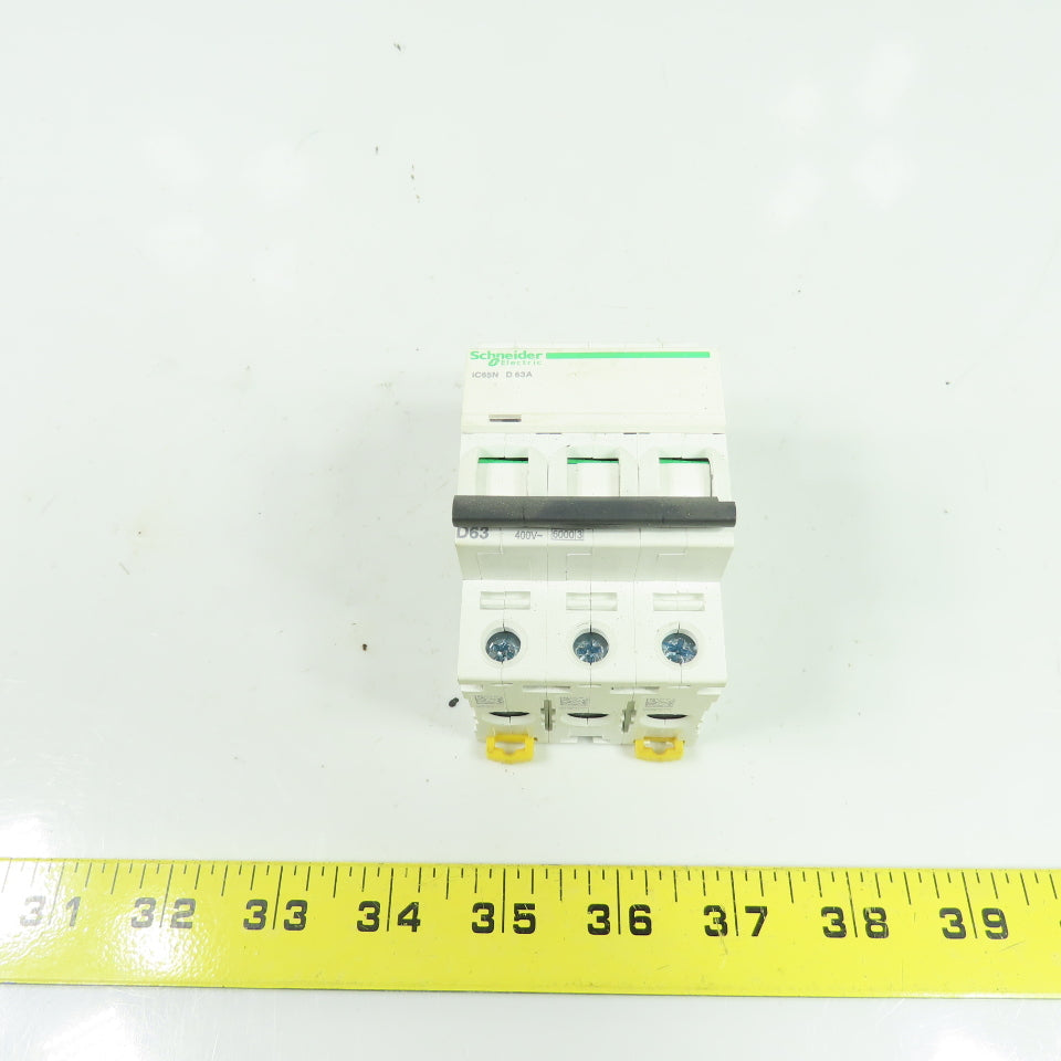 Schneider Electric IC65N D 63A Miniature Circuit Breaker 400V 50/60Hz