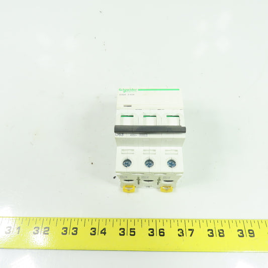 Schneider Electric IC65N D 63A Miniature Circuit Breaker 400V 50/60Hz