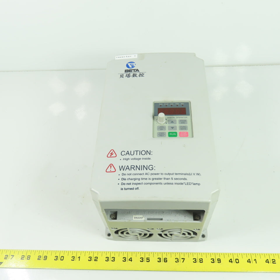 Shenzhen E&T Tech. DK300-2R2-2 Beta 3Ph Inverter Drive 220V 50/60Hz 2.2KW 10A