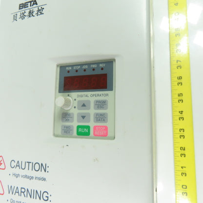 Shenzhen E&T Tech. DK300-2R2-2-01 Beta 3Ph Inverter Drive 220V 50/60Hz 2.2KW 10A