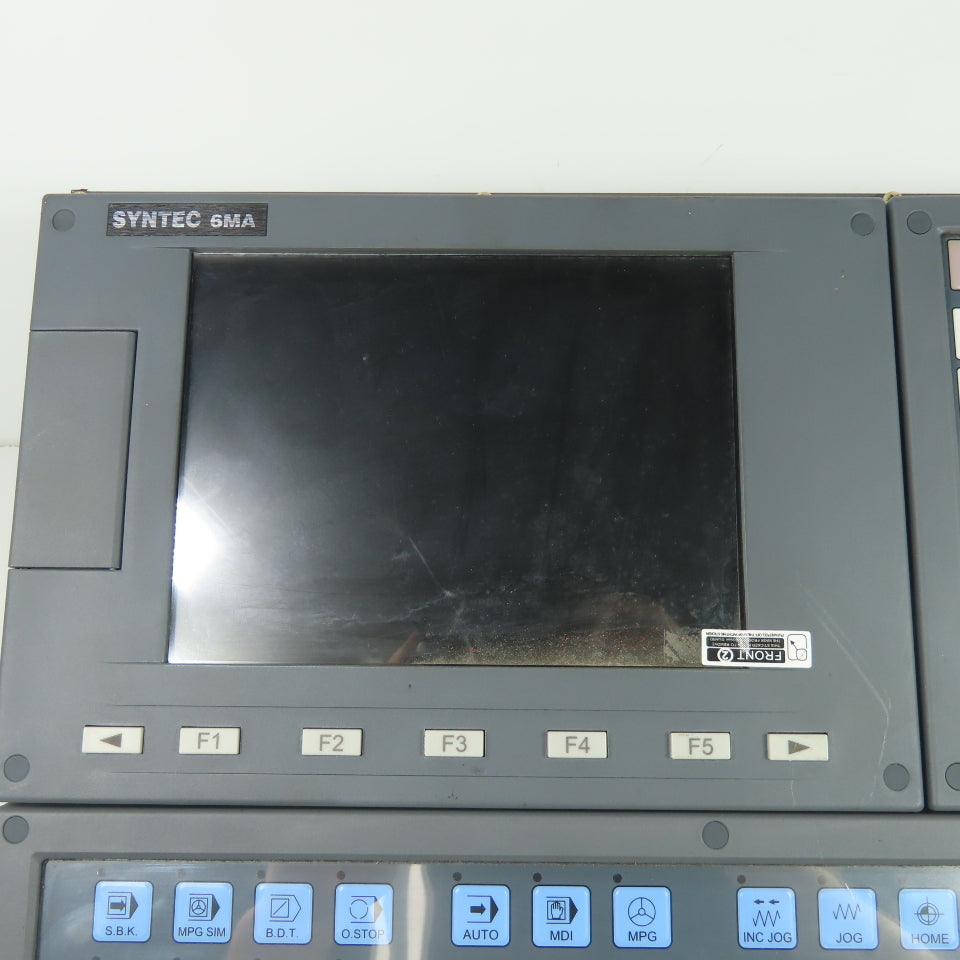 Syntec F01-6A-4012-ME 6MA CNC Controller Panel Input 18-32VDC