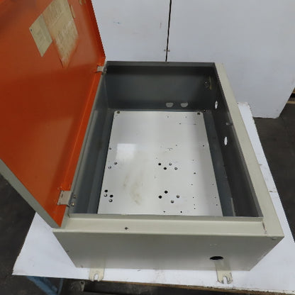 Allen Bradley 36" x 25" x 12" Electrical Enclosure W/ Backplate & Hinged Door
