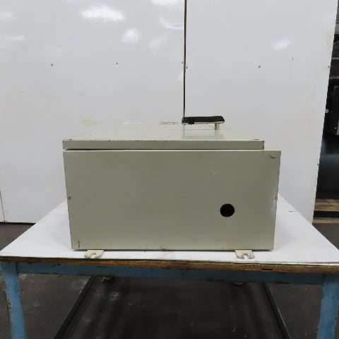 Allen Bradley 36" x 25" x 12" Electrical Enclosure W/ Backplate & Hinged Door