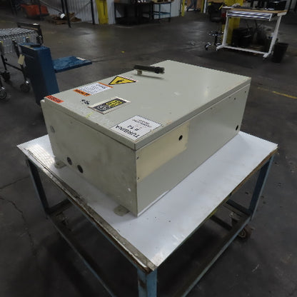 Allen Bradley 36" x 25" x 12" Electrical Enclosure W/ Backplate & Hinged Door