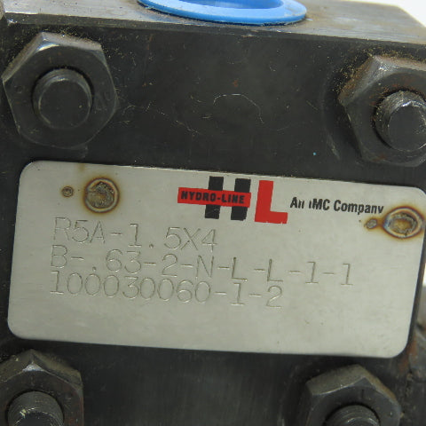 Hydro-Line R5A-1.5X4-B-.63-2-N-L-L-1-1 Double Action Pneumatic Cylinder 4"Stroke