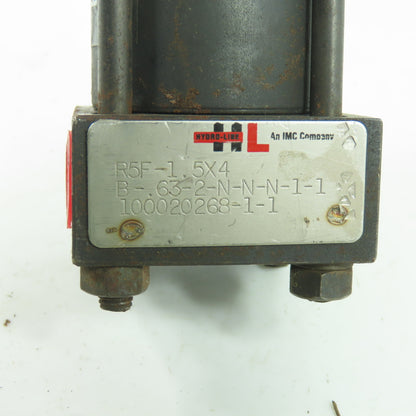 Hydro-Line R5F-1.5X4-B-.63-2-N-N-N-1-1 Double Action Pneumatic Cylinder 4"Stroke