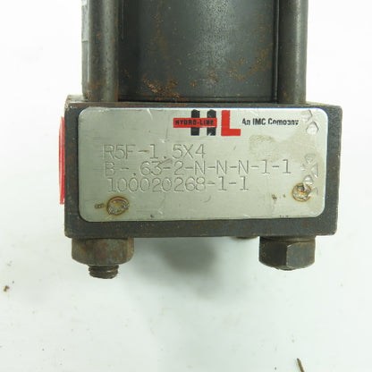 Hydro-Line R5F-1.5X4-B-.63-2-N-N-N-1-1 Double Action Pneumatic Cylinder 4"Stroke