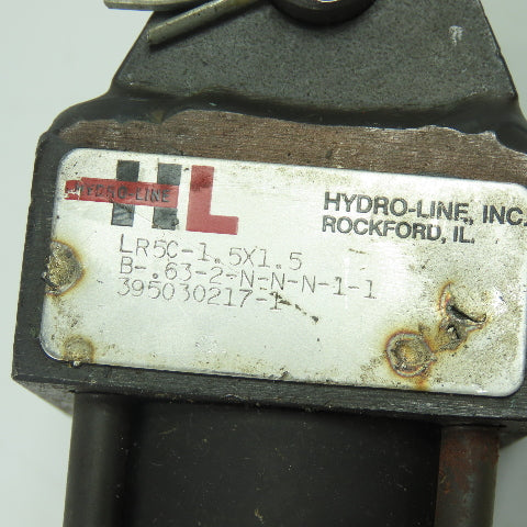 Hydro-Line LR5C-1.5X1.5-B-.63-2-N-N-N-1 Double Action Pneumatic Cylinder 1-1/2"B