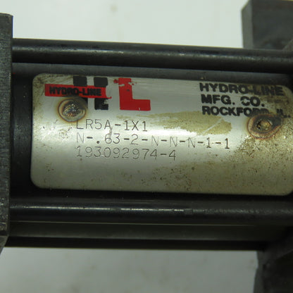 Hydro-Line LR5A-1X1-N-.63-2-N-N-N-1-1 Double Action Pneumatic Cylinder 1" Bore