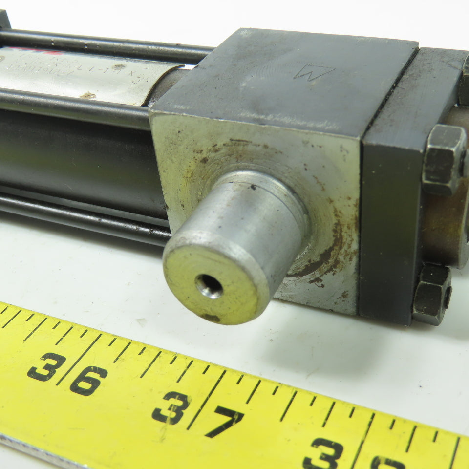 Hydro-Line LR5U-1X1.5-N-.63-2X-N-L-L-1-1-X Double Action Pneumatic Cylinder 1"B