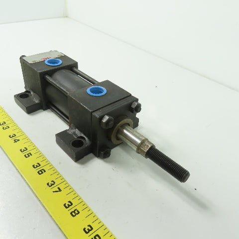 Hydro-Line LR5AD-1.5X1-N-.63-2X-N-L-L-1-1-X Double Ended/Act. Pneumatic Cylinder