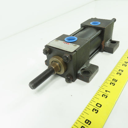 Hydro-Line LR5AD-1.5X1-N-.63-2X-N-L-L-1-1-X Double Ended/Act. Pneumatic Cylinder