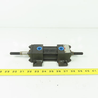 Hydro-Line LR5AD-1.5X1-N-.63-2X-N-L-L-1-1-X Double Ended/Act. Pneumatic Cylinder