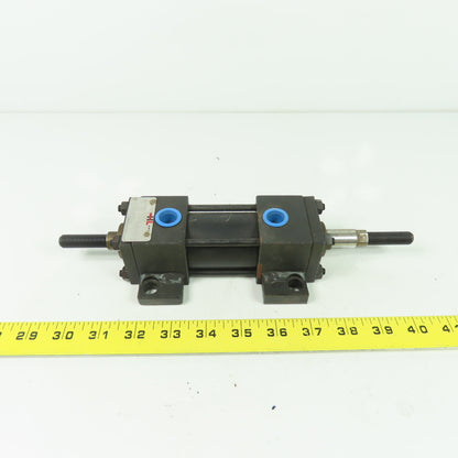 Hydro-Line LR5AD-1.5X1-N-.63-2X-N-L-L-1-1-X Double Ended/Act. Pneumatic Cylinder