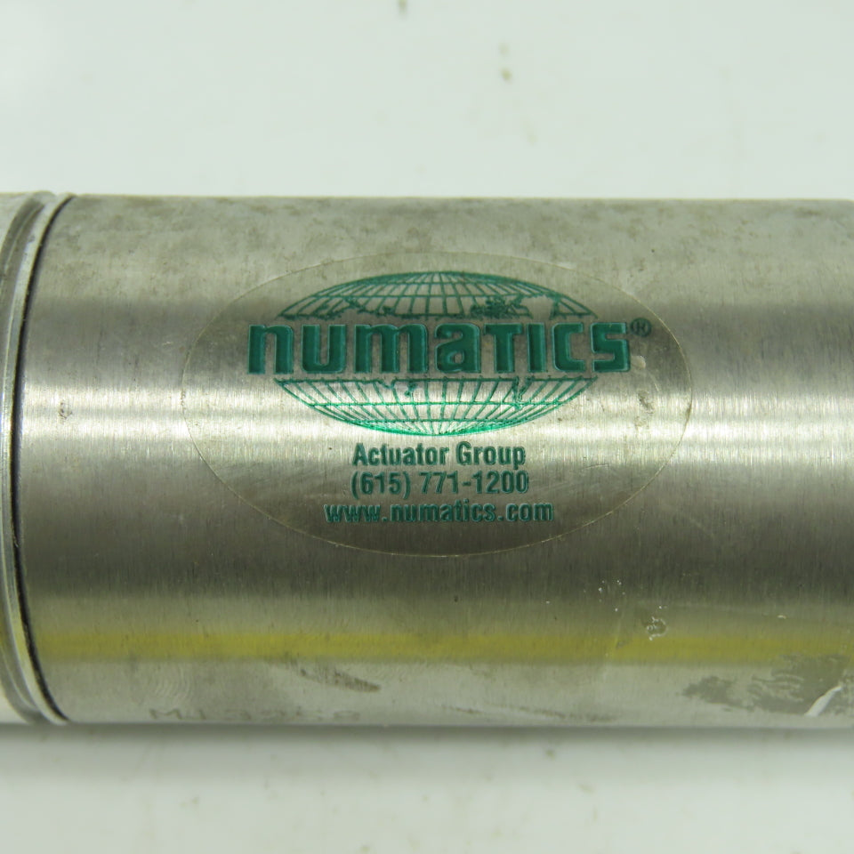 Numatics MI3258 Double Acting Pneumatic Air Cylinder 1" Stroke 1-1/2" Bore