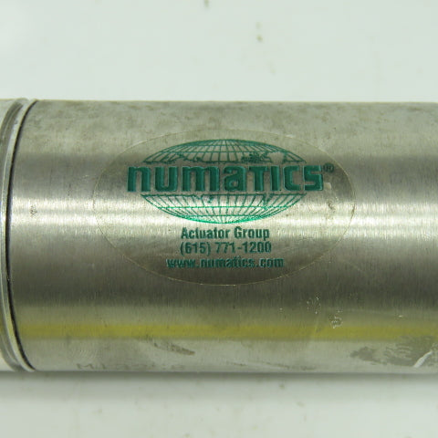 Numatics MI3258 Double Acting Pneumatic Air Cylinder 1" Stroke 1-1/2" Bore