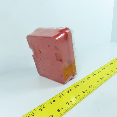Potter 4890254 WPBB-R Outdoor Weather Proof Enclosure Red For Fire Alarm Sealed