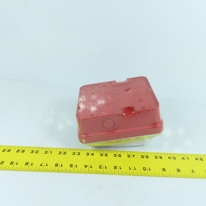 Potter 4890254 WPBB-R Outdoor Weather Proof Enclosure Red For Fire Alarm Sealed