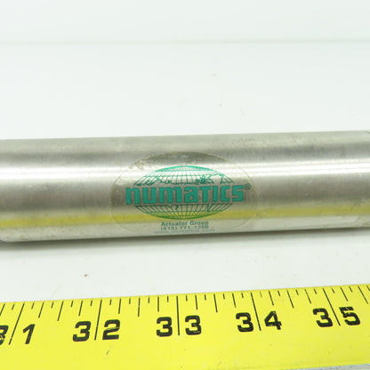 Numatics MI3257 Double Acting Pneumatic Air Cylinder 4" Stroke 1-1/4" Bore