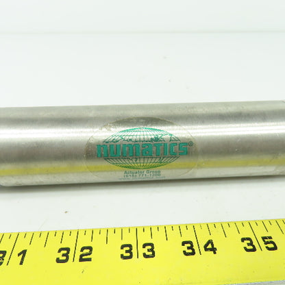 Numatics MI3257 Double Acting Pneumatic Air Cylinder 4" Stroke 1-1/4" Bore