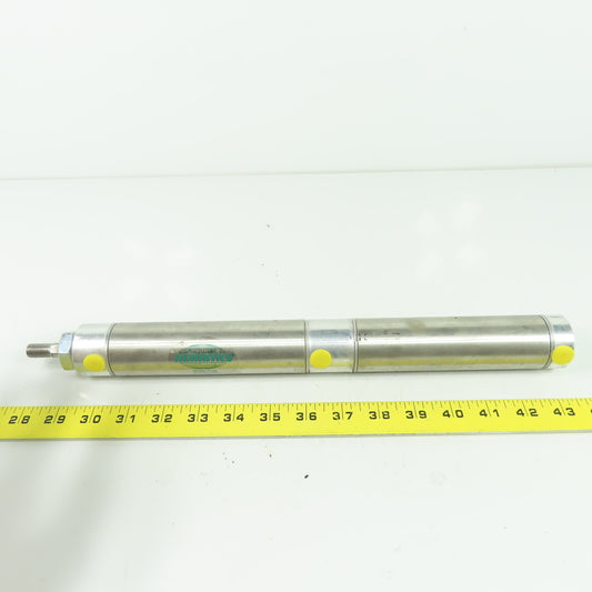 Numatics MI3257 Double Acting Pneumatic Air Cylinder 4" Stroke 1-1/4" Bore
