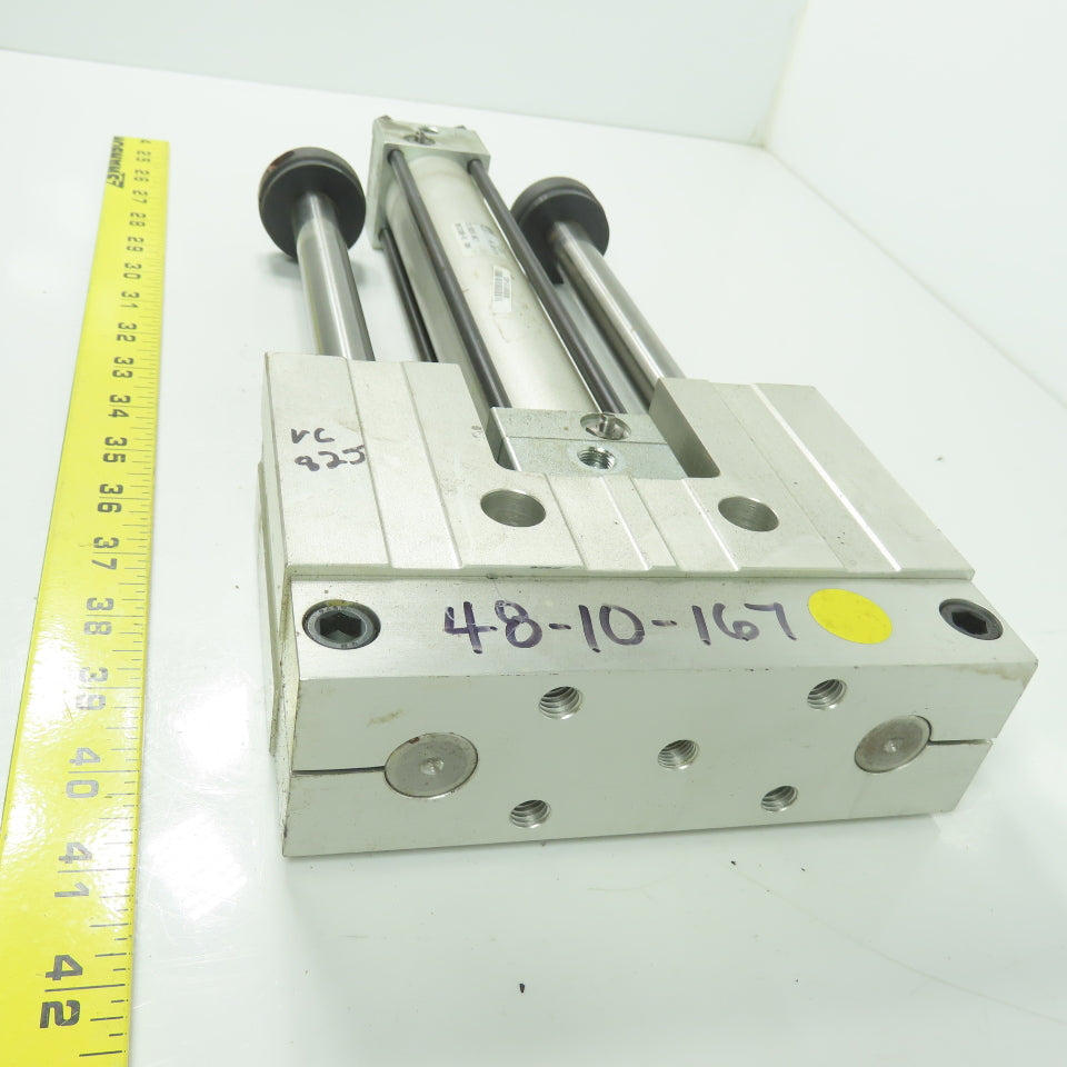 PHD SDC25X7-AE-DB-E Double Acting Guided Pneumatic Cylinder 7" Stroke