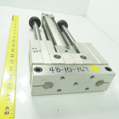 PHD SDC25X7-AE-DB-E Double Acting Guided Pneumatic Cylinder 7" Stroke