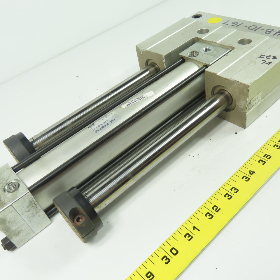 PHD SDC25X7-AE-DB-E Double Acting Guided Pneumatic Cylinder 7" Stroke