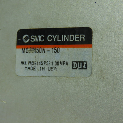 SMC MGPM50N-150 Pneumatic Guided Slide Cylinder 145PSI 150mm Stroke 50mm Bore