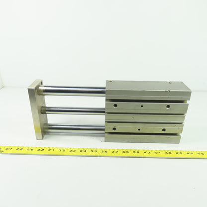 SMC MGPM50N-150 Pneumatic Guided Slide Cylinder 145PSI 150mm Stroke 50mm Bore