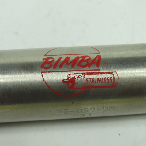 Bimba LTE-099-DM Double Actin Pneumatic Cylinder 9" Stroke 1-1/16" Bore