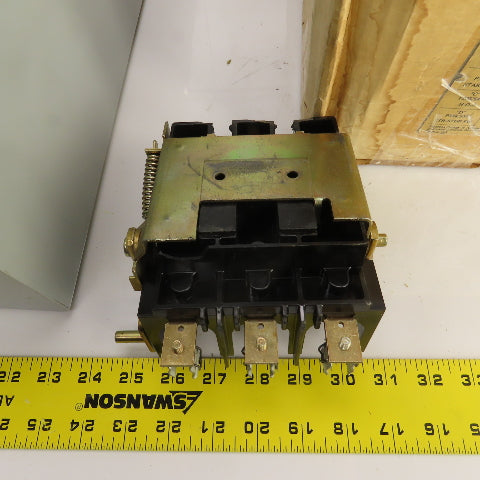 Siemens SCF B10 Size 0 Combination Motor Starter 3-5HP 18A 600VAC(Needs Repair)