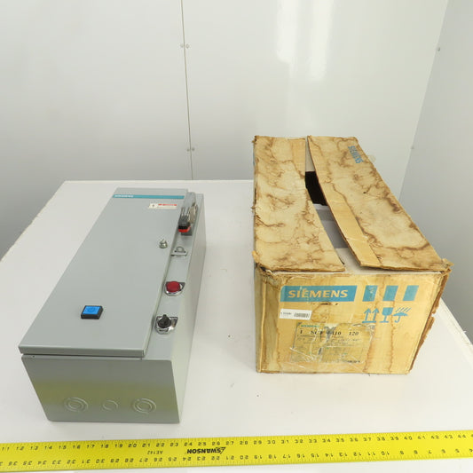 Siemens SCF B10 Size 0 Combination Motor Starter 3-5HP 18A 600VAC(Needs Repair)