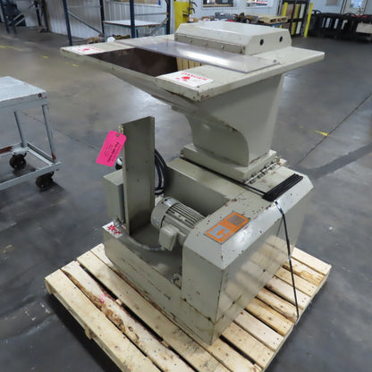 Conair Wortex LP350 230/460V 3Ph3Hp Top Feed Plastic Recycle Granulator 1/4"Mesh