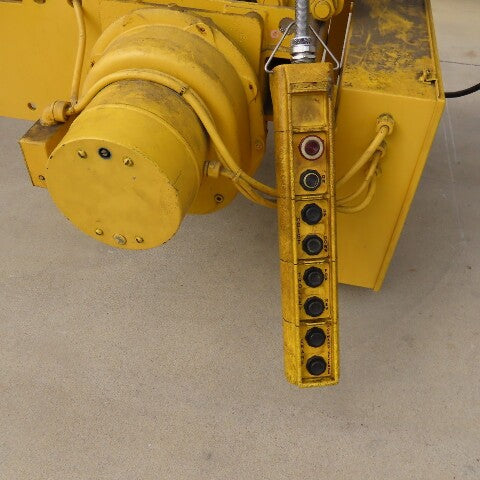 Yale 14' x 110' Free Standing Underhung Dual 3 Ton Wire Rope Bridge Crane 480V