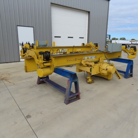 Yale 14' x 110' Free Standing Underhung Dual 3 Ton Wire Rope Bridge Crane 480V