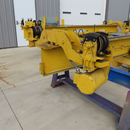 Yale 14' x 110' Free Standing Underhung Dual 3 Ton Wire Rope Bridge Crane 480V