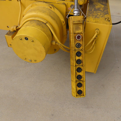 Yale 14' x 110' Free Standing Underhung Dual 3 Ton Wire Rope Bridge Crane 480V